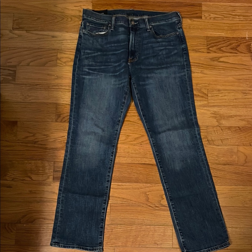 Men's Dark Blue Jeans
